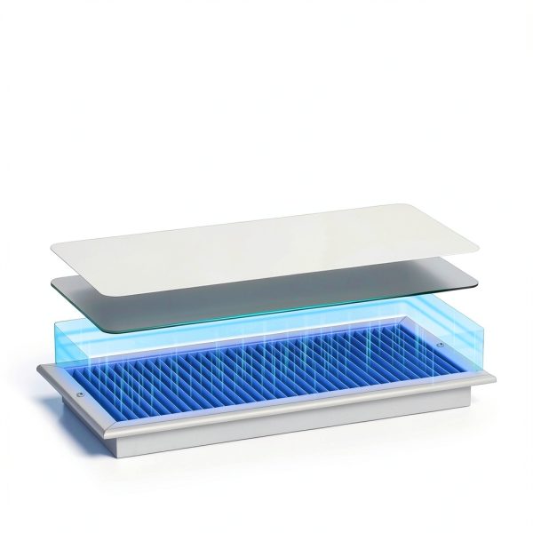 Magnetic Vent Cover HOHXA PVC White 12x5.5 Inch VC01-2