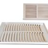 EZ-FLO Grille Return Air Vent 14x6 in Wall Mount Powder Coated-4