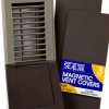 Hivewize Designs Magnetic Vent Cover Brown 5.5" x 12" Indoor Register-0
