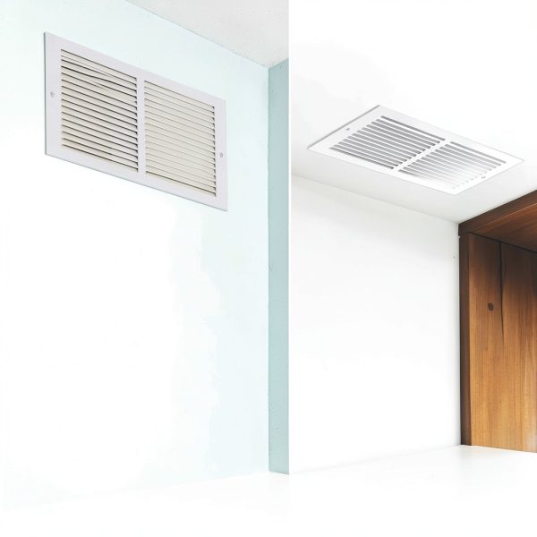 EZ-FLO Grille Return Air Vent 14x6 in Wall Mount Powder Coated-3
