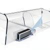Binazon Magnetic Air Deflector Clear 2 Pack Polycarbonate Vent-5