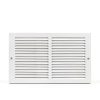 EZ-FLO Grille Return Air Vent 14x6 in Wall Mount Powder Coated-1