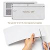 Magnetic Vent Cover HOHXA PVC White 12x5.5 Inch VC01-1