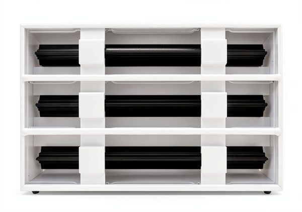 Texas Buildmart Aluminum Vent Cover 10x6 White Screw-In Grille-1
