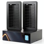 Floor Vent Cover 4x8 Black Steel 2-Pack BYEWIRE Premium-0
