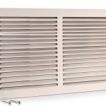 EZ-FLO Grille Return Air Vent 14x6 in Wall Mount Powder Coated-0