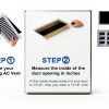 Texas Buildmart Aluminum Vent Cover 10x6 White Screw-In Grille-7