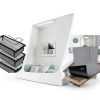 Hivewize Designs Magnetic Vent Cover Brown 5.5" x 12" Indoor Register-7