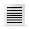 Texas Buildmart Aluminum Vent Cover 10x6 White Screw-In Grille-4