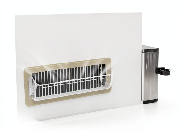 Binazon Magnetic Air Deflector Clear 2 Pack Polycarbonate Vent-6
