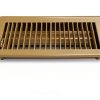 Floor Vent Cover VOISEN Steel Walkable Register 4x10 Brown 6 Piece-4