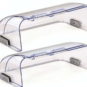 Binazon Magnetic Air Deflector Clear 2 Pack Polycarbonate Vent-0