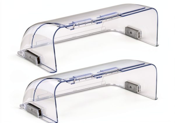Binazon Magnetic Air Deflector Clear 2 Pack Polycarbonate Vent-0
