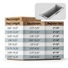 BYEWIRE 2x10 Black Steel Floor Vent Cover 2 Pack – Rust-Resistant Dual-5