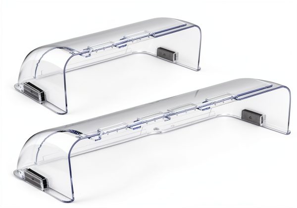 Binazon Magnetic Air Deflector Clear 2 Pack Polycarbonate Vent-1