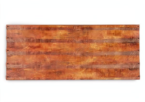 Roof Panels Corten Steel 12pcs 31.5x17.3 Rust Finish Durable Roofing-4