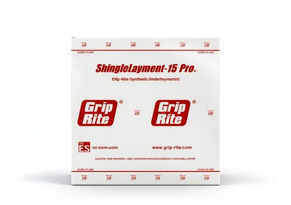 Grip-Rite ShingleLayment 15Pro 4 ft x 250 ft Rolled Roofing Paper-2