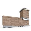 Asphalt Roof Shingle 21 Pcs, Roof Asphalt Tile Facilitate Roof Repairing, Outdoor Storage Shed Roof, for Storage Shed, Architectural, Residential, Garage Roof, Gold, 2.7mm Thickness-1