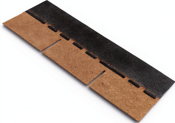 Asphalt Roof Shingle 21 Pcs, Roof Asphalt Tile Facilitate Roof Repairing, Outdoor Storage Shed Roof, for Storage Shed, Architectural, Residential, Garage Roof, Gold, 2.7mm Thickness-6