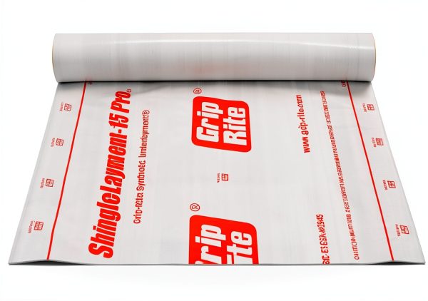 Grip-Rite ShingleLayment 15Pro 4 ft x 250 ft Rolled Roofing Paper-3